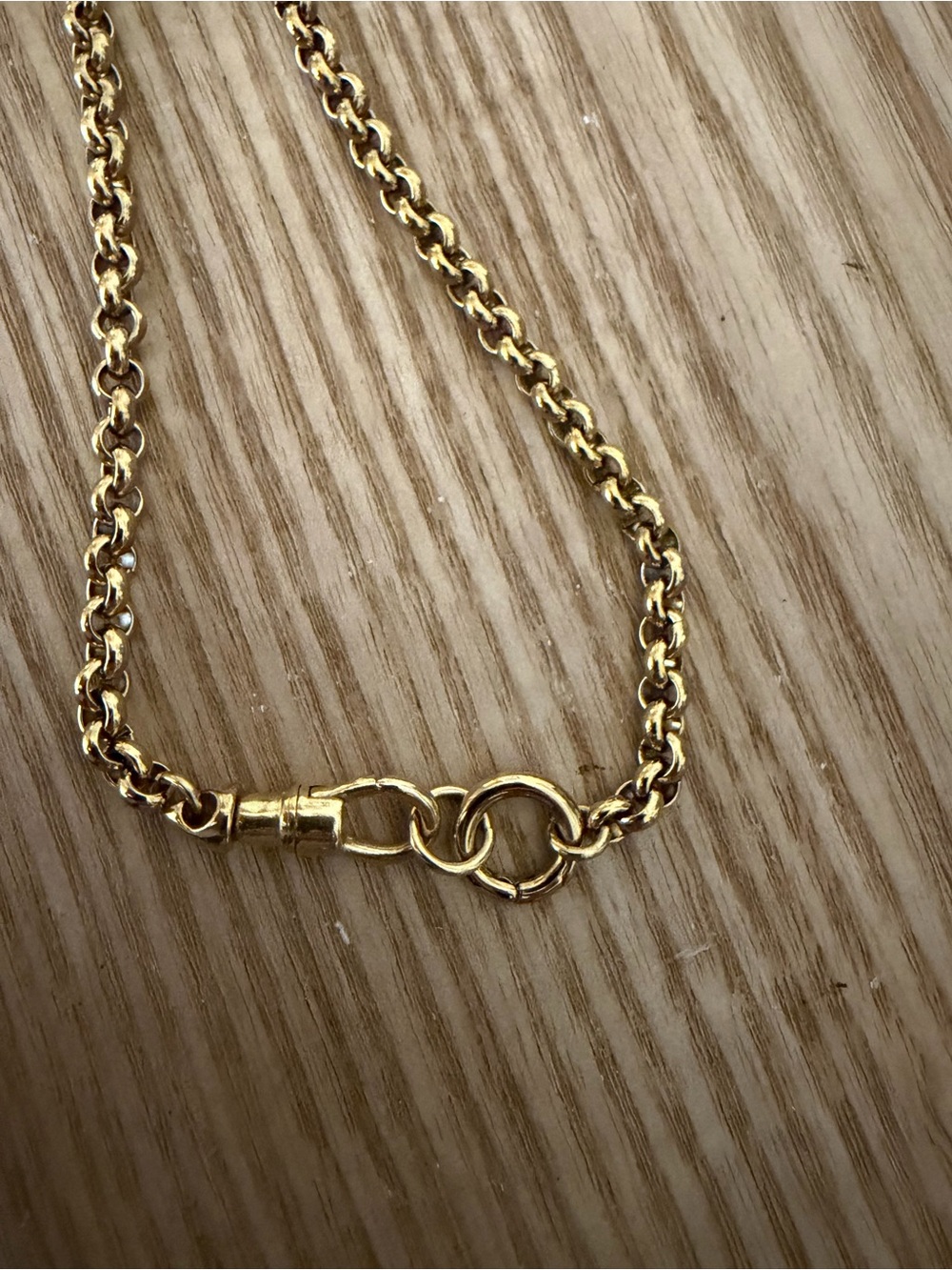 Vintage Style Charm Holder Necklace